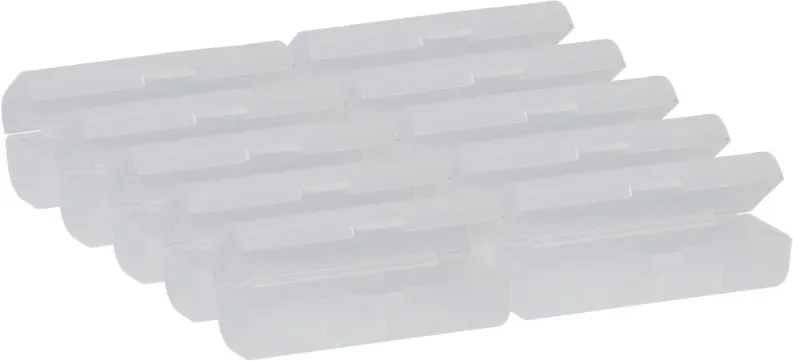 10x Aufbewahrungsbox Akkubox für 20700 & 21700 Akkus Batterien