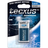 Tecxus 6LR61 Einwegbatterie Alkali
