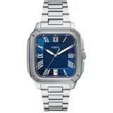 Fossil Herrenuhr Crosby FS6121 - silber