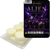 WonderWax Duftwachs WonderWax® Parfume Duftriegel 6 x Duftwachs Kreise Weiß (Alien), Duftrichtung: Alien
