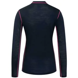 KARI TRAA Live Langarm-t-shirt - Dark Navy Blue - S