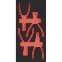 Kraftwerk Leere PRO LINE EVA Einlage für Art. 105.401.007, 20x40 cm