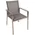 Garden Pleasure Stapelstuhl SIENNA 56 x 64 x 85 cm grau 2 St.
