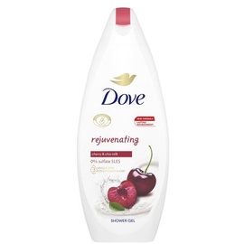 Dove Rejuvenating Cherry & Chia Milk Verjüngendes Duschgel 250 ml für Frauen