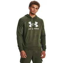 Under Armour Rival Fleece Logo Hoodie Herren 390 marine od green/white L