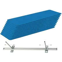 Sport-Thieme Gymnastikmatten-Set Gym 1.5"", Royalblau