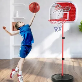 Luxma Basketball für Kinder Ständer, Ball Pumpe 777-441