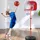 Luxma Basketball für Kinder Ständer, Ball Pumpe 777-441