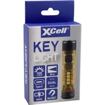 XCell Mini-Taschenlampe 300 Lm 8 h schwarz