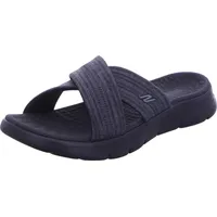 SKECHERS Damen Pantoletten GO WALK FLEX SANDAL - IMPRESS 22529-37, 22529-40, 22529-41, 22529-42, 33121-36, 33121-37, 33121-38, 33121-39, 33121-40, ... - Schwarz - 42