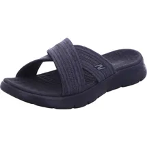 SKECHERS Damen Pantoletten GO WALK FLEX SANDAL - IMPRESS 22529-37, 22529-40, 22529-41, 22529-42, 33121-36, 33121-37, 33121-38, 33121-39, 33121-40, ... - Schwarz - 42