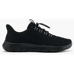 Komfort Sneaker - Damen - schwarz