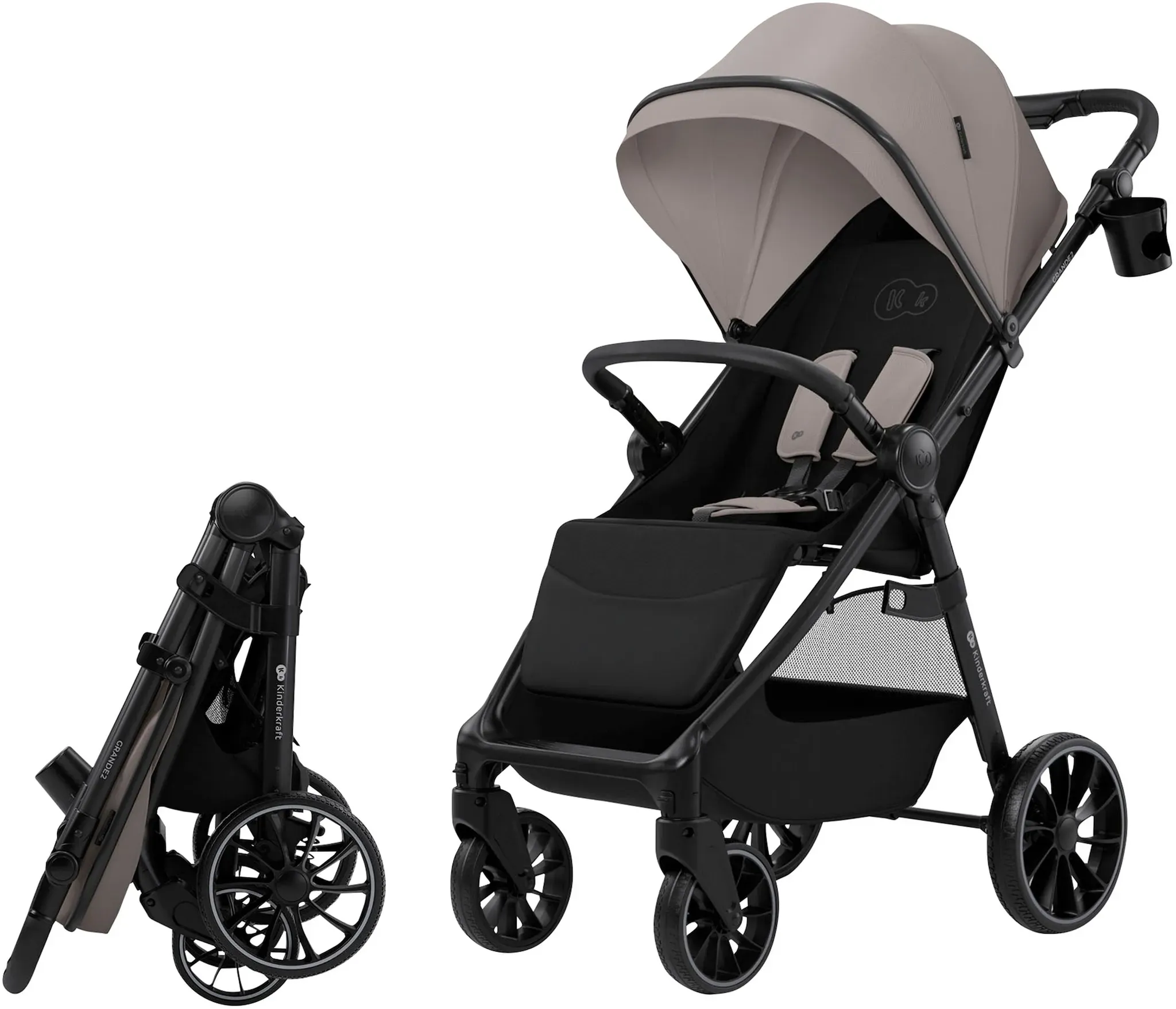 Kinderkraft Sportwagen GRANDE 2, beige