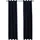vidaXL Verdunkelungsvorhang Ösen 140 x 175 cm samt schwarz 2 St.