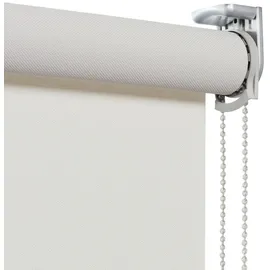 VIEWTEX Seitenzugrollo 90 x 250 cm beige/weiß