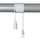 Star Trading Lampenfassung E14 mit Stecker, weiß, Textilkabel 350cm