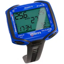 Mares Quad 2 Tauchcomputer - Farbe: Blau