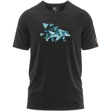 FORSBERG Mikkelson T-Shirt mit Polygonbär