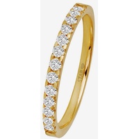 Stardiamant Verlobungsring "D6438G" Fingerringe Gr. 56, 0,25 ct SI = kleine Einschlüsse, Gelbgold 585-Diamanten, 1,8 mm, gelb (gelbgoldfarben) Damen Verlobungsringe mit Brillanten