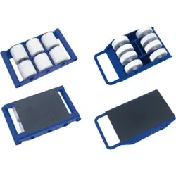 Transportroller 6 t Tragk FW06 mit 6 Rollen Nylon
