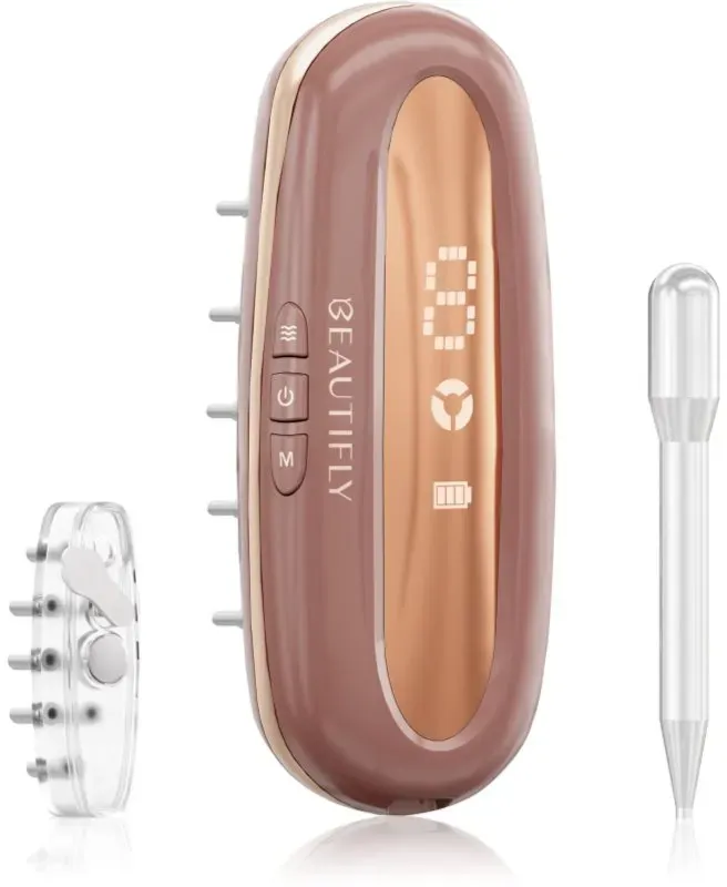 Beautifly LaserBoost Pro Massagegerät zur Stimulation des Haarwachstums mit LED-Hintergrundbeleuchtung Rose Gold 1 St.