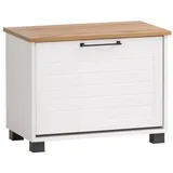 MID.YOU Jelda 62 x 47,2 x 34,1 cm weiß / weiß