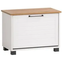 MID.YOU Jelda 62 x 47,2 x 34,1 cm weiß / weiß