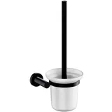 Omnires WC-Bürstengarnitur Modern Project Schwarz (MP60620BL)