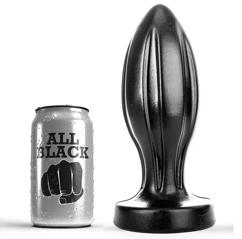 ALL BLACK - Analplug 21 cm