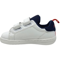 Fila Crosscourt 2 NT Velcro TDL Sneaker, White Navy, 26