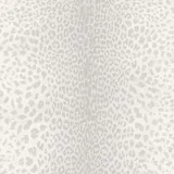 Superfresco Easy Vliestapete Leopard 52 cm x 10 m Silber
