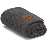 Fillikid Babydecke »Strick 80x100 cm, Grau,
