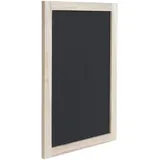 Mendler Wandtafel HWC-C18, Kreidetafel Schreibtafel Schiefertafel Dekotafel Notiztafel 60x40cm