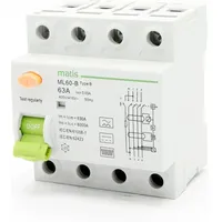 solar+more FI Schutzschalter Typ B allstromsensitiv 30mA/25A 4-Pol Intertek