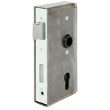 GAH Alberts Alberts Schlosskasten mit Schloss Stahl | Dornmaß 55 mm | 185 x 90 x 34 mm