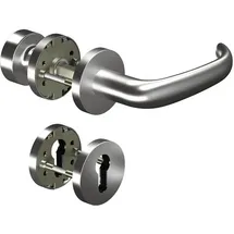 OGRO Rosettengarnitur CORE+8999 8 mm grau/silber