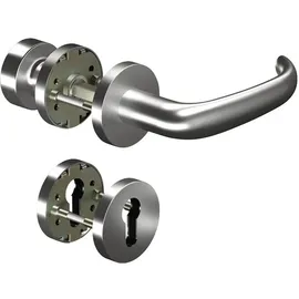 OGRO Rosettengarnitur CORE+8999 8 mm grau/silber