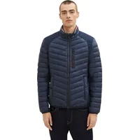 Tom Tailor Jacke Hybrid Steppjacke mit Stehkragen und Reißverschluss
