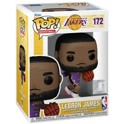 Funko - POP! - NBA: Lakers - LeBron James (Purple Uniform #23) Vinyl
