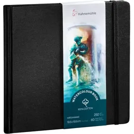 Hahnemühle Watercolour Book 100% Cotton, 250g/m2, matt, oberflächengeleimt, 30 Blatt weiß (10625357)
