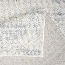 Carpet City "ANTIK232", grau, B:160cm H:10mm L:230cm, Polyester, Teppiche, Kurzflor, 3D-Optik, Klassisch-Modern für Wohnzimmer, Schlafzimmer