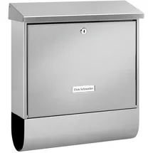 Burg Wächter Nordland 20867 silber inkl. Zeitungsfach