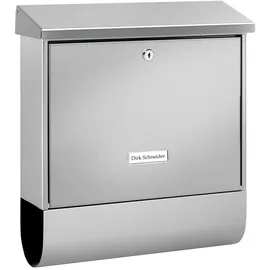 Burg Wächter Nordland 20867 silber inkl. Zeitungsfach