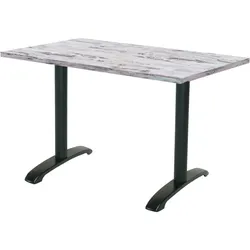 Restootab Tisch Bazila 160x80cm - Modell Eiche Islande