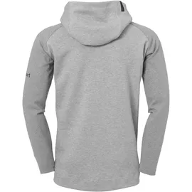 Uhlsport ESSENTIAL PRO ZIP-HOODIE Herren Grau/Schwarz 3XL