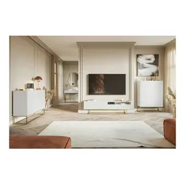 Selsey Highboard 90 x 125 cm Beige