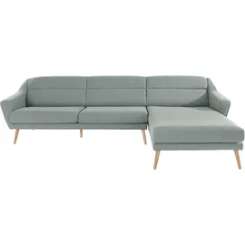 OTTO home Eckcouch Mikrofaser 2-Sitzer Grün