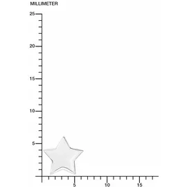 s.Oliver Paar Ohrstecker "Stern", silber Rhodiniert