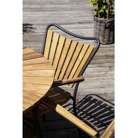 Cinas Ellen Gartentisch Ø 110 x 73 cm Anthrazit/Grau