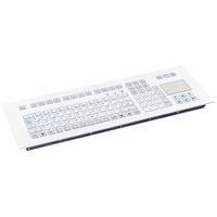 Gett TKS-105c-TOUCH-MODUL-USB-DE Kabelgebunden Tastatur Deutsch, QWERTZ Weiß IP65